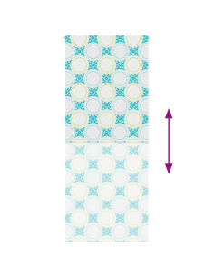 Tenda a Rullo Doccia 90x240 cm Larghezza Tessuto 86 cm