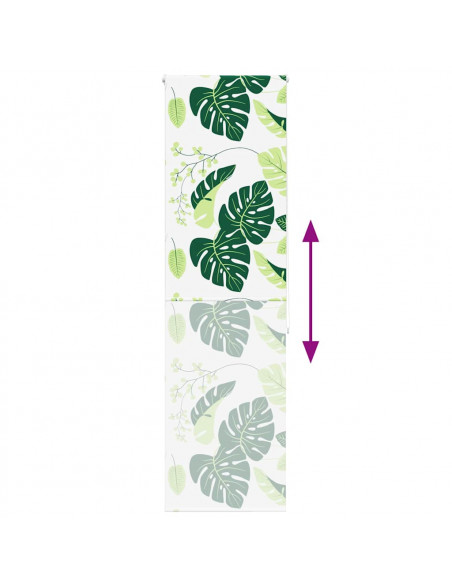 Tenda a Rullo Doccia 60x240 cm Larghezza Tessuto 56 cm