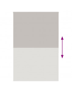 Tenda a Rullo Doccia 160x240 cm Larghezza Tessuto 156 cm