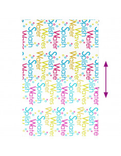 Tenda a Rullo Doccia 160x240 cm Larghezza Tessuto 156 cm