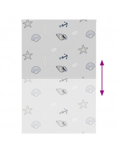 Tenda a Rullo Doccia 160x240 cm Larghezza Tessuto 156 cm