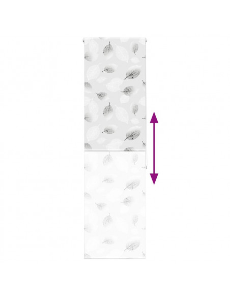 Tenda a Rullo Doccia 70x240 cm Larghezza Tessuto 66 cm