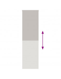 Tenda a Rullo Doccia 60x240 cm Larghezza Tessuto 56 cm