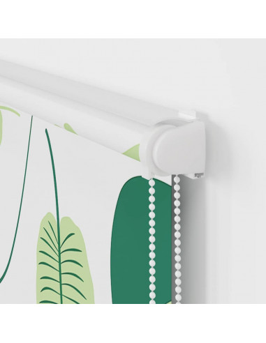 Tenda a Rullo Doccia con Cassonetto 70x240 cm Larghezza Tessuto