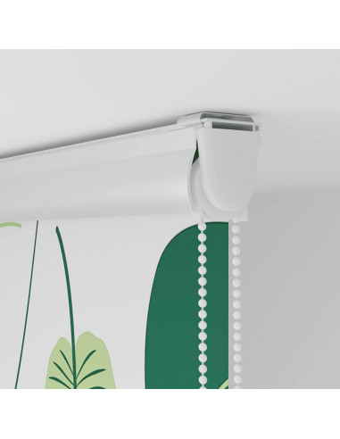 Tenda a Rullo Doccia con Cassonetto 70x240 cm Larghezza Tessuto