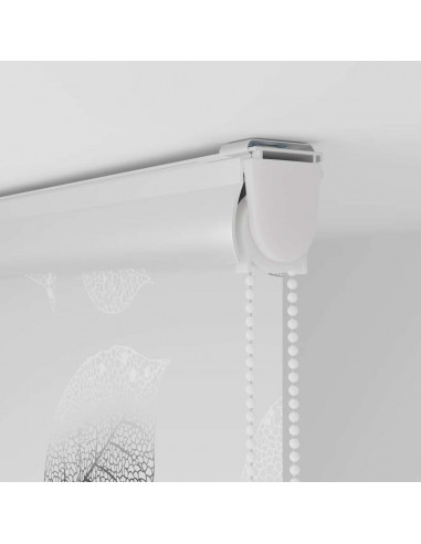 Tenda a Rullo Doccia con Cassonetto 70x240 cm Larghezza Tessuto