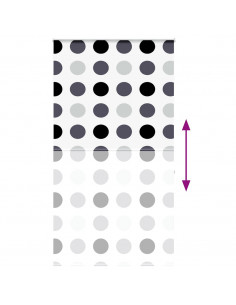 Tenda a Rullo per Doccia Cassonetto 140x240cm Larghezza Tessuto