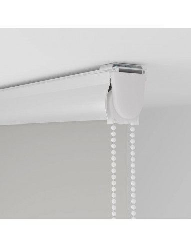 Tenda a Rullo Doccia con Cassonetto 70x240 cm Larghezza Tessuto