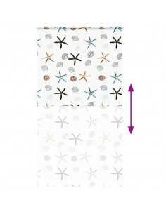 Tenda a Rullo per Doccia Cassonetto 140x240cm Larghezza Tessuto