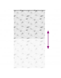 Tenda a Rullo Doccia con Cassonetto 120x240cm Larghezza Tessuto