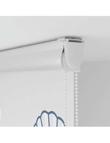 Tenda a Rullo Doccia con Cassonetto 120x240cm Larghezza Tessuto