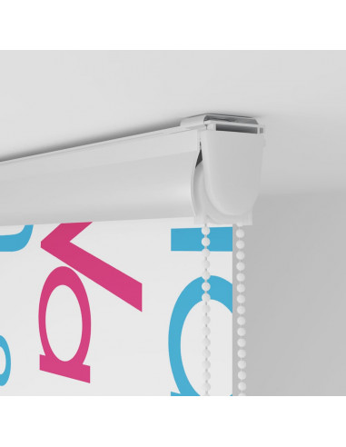 Tenda a Rullo Doccia con Cassonetto 120x240cm Larghezza Tessuto