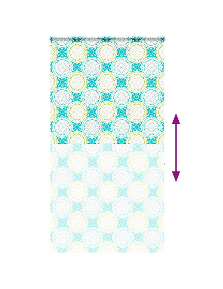 Tenda a Rullo Doccia con Cassonetto 130x240cm Larghezza Tessuto