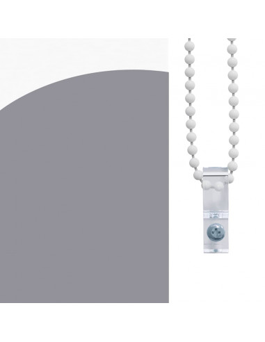 Tenda a Rullo Doccia 110x240 cm Larghezza Tessuto 106 cm