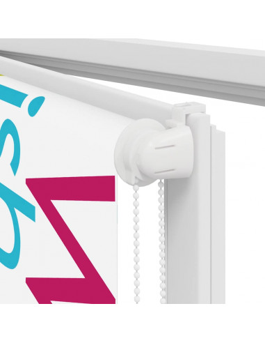 Tenda a Rullo Doccia 100x240 cm Larghezza Tessuto 96 cm