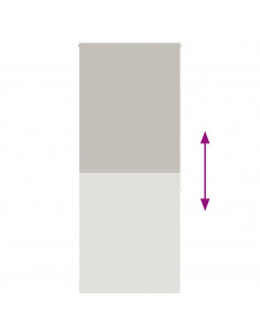 Tenda a Rullo Doccia 110x240 cm Larghezza Tessuto 106 cm