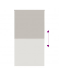 Tenda a Rullo Doccia 120x240 cm Larghezza Tessuto 116 cm