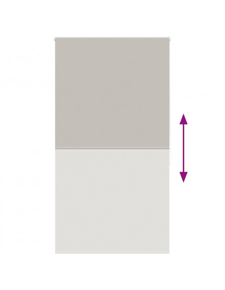 Tenda a Rullo Doccia 120x240 cm Larghezza Tessuto 116 cm