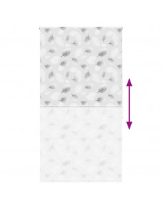 Tenda a Rullo Doccia 120x240 cm Larghezza Tessuto 116 cm