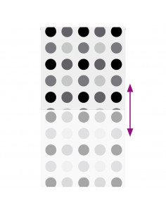 Tenda a Rullo Doccia 120x240 cm Larghezza Tessuto 116 cm