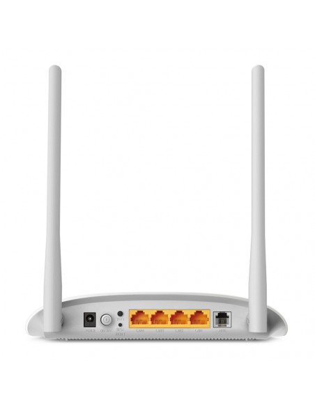 TP-Link TD-W8961N router wireless Fast Ethernet Banda singola (2.4 GHz) Grigio, Bianco