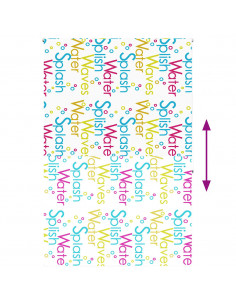 Tenda a Rullo Doccia 150x240 cm Larghezza Tessuto 146 cm