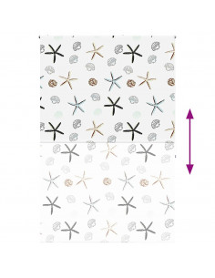 Tenda a Rullo Doccia 150x240 cm Larghezza Tessuto 146 cm