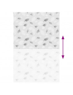 Tenda a Rullo Doccia 150x240 cm Larghezza Tessuto 146 cm