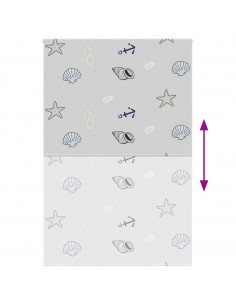 Tenda a Rullo Doccia 150x240 cm Larghezza Tessuto 146 cm