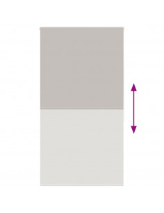 Tenda a Rullo Doccia 140x240 cm Larghezza Tessuto 136 cm