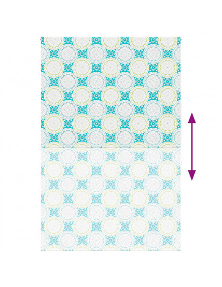 Tenda a Rullo Doccia 160x240 cm Larghezza Tessuto 156 cm