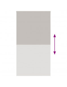 Tenda a Rullo Doccia 130x240 cm Larghezza Tessuto 126 cm