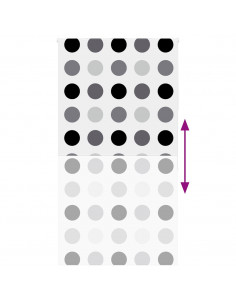 Tenda a Rullo Doccia 130x240 cm Larghezza Tessuto 126 cm