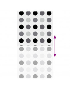 Tenda a Rullo Doccia 140x240 cm Larghezza Tessuto 136 cm