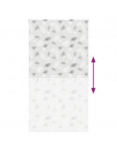 Tenda a Rullo Doccia 140x240 cm Larghezza Tessuto 136 cm