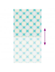 Tenda a Rullo Doccia 140x240 cm Larghezza Tessuto 136 cm