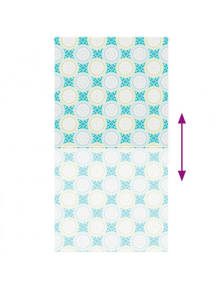 Tenda a Rullo Doccia 140x240 cm Larghezza Tessuto 136 cm