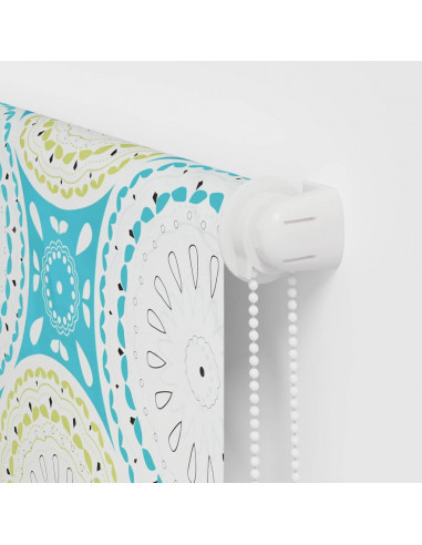 Tenda a Rullo Doccia 140x240 cm Larghezza Tessuto 136 cm