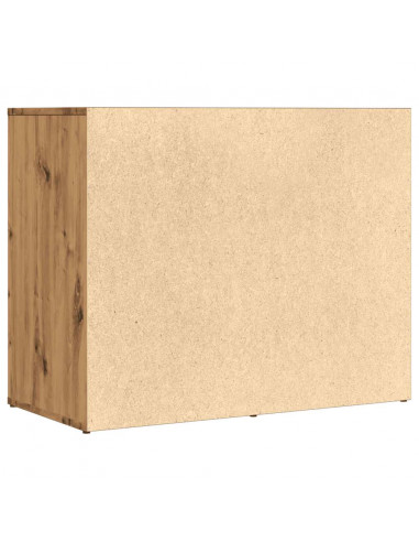 Armadietto per Cosmetici Rovere Artigianale 80x40x65 cm