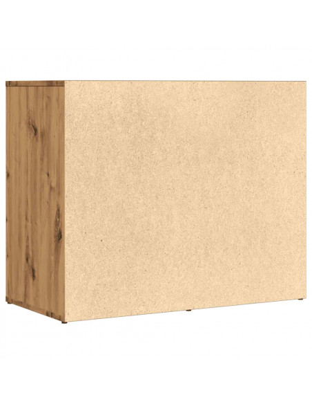 Armadietto per Cosmetici Rovere Artigianale 80x40x65 cm