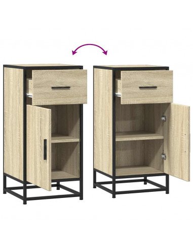 Credenza Rovere Sonoma 35,5x35x76 cm in Truciolato