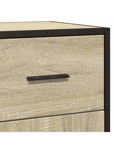 Credenza Rovere Sonoma 35,5x35x76 cm in Truciolato