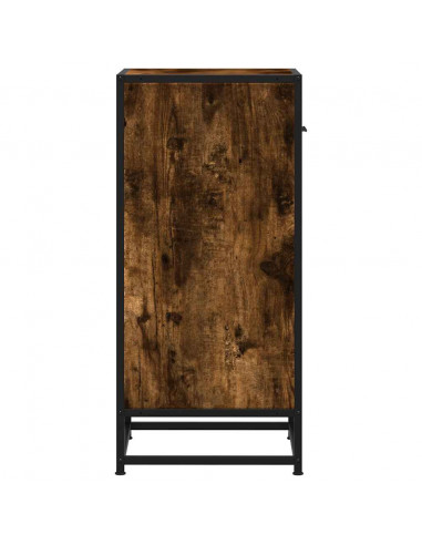 Credenza Rovere Fumo 35,5x35x76 cm in Truciolato