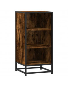 Credenza Rovere Fumo 35,5x35x76 cm in Truciolato