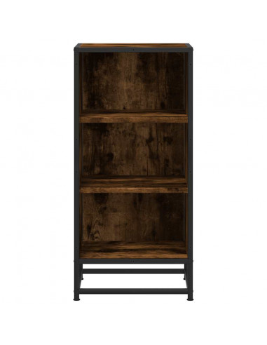 Credenza Rovere Fumo 35,5x35x76 cm in Truciolato