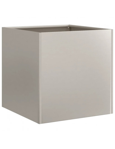 Fioriera Arrugginita 40x40x40 cm in Acciaio Corten