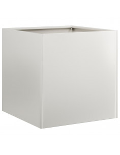 Fioriera 40x40x40 cm in Acciaio Inox 2
