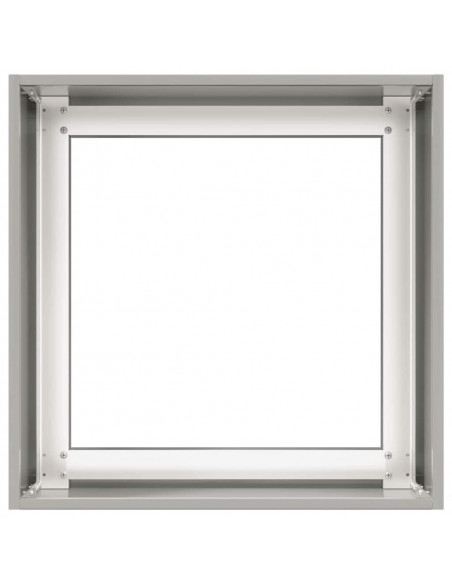 Fioriera 40x40x40 cm in Acciaio Inox