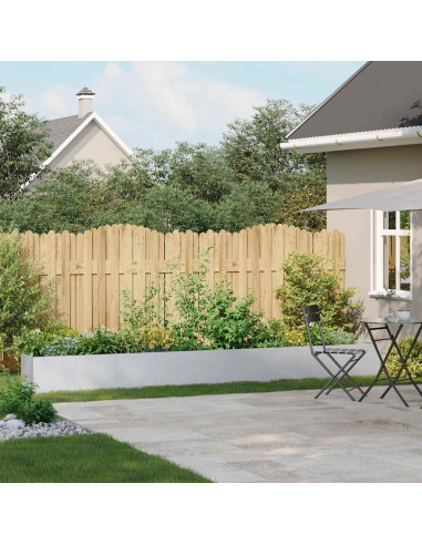 Fioriera 360x40x40 cm in Acciaio Zincato