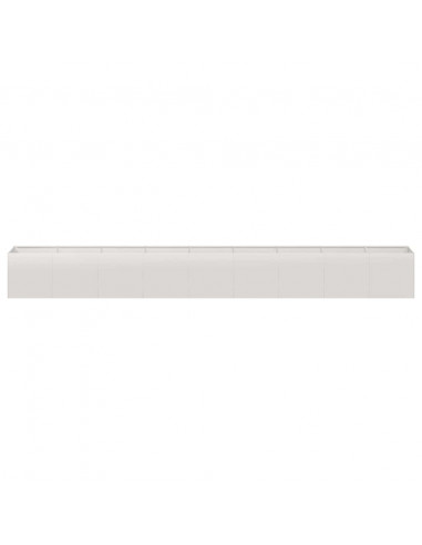 Fioriera 360x40x40 cm in Acciaio Inox